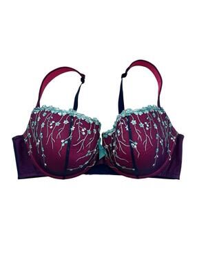 Cacique Women’s Lace Floral Bra Size 42DDD